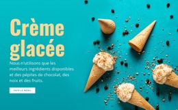 Saveurs De Crème Glacée Un Modèle De Page