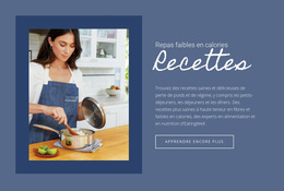 Aliments Pour Une Alimentation Saine - Thème WordPress Personnalisé