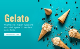 Gusti Di Gelato - Modelli Di Siti Web