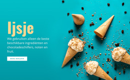 Smaken Van Ijs - Functionaliteit WordPress-Thema
