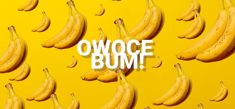 Bomba owocowa Wstęp