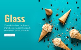 Glass Smaker - Funktionalitet WordPress-Tema