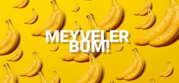 Meyve Bombası Için Web Sitesi Tasarımı