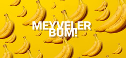 Meyve Bombası Için Web Sitesi Ilhamı