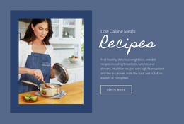Build Your Own Website For Food For Healthy Eating
