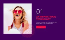 Future Of Technology And Digital - Landing Page Template