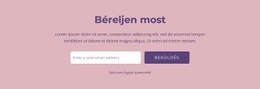 Alkossuk Meg Együtt Álmai Digitális Megoldását – Reszponzív HTML5-Sablon