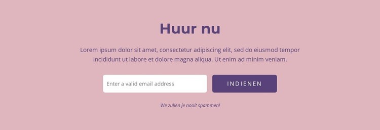 Laten we samen uw digitale droomoplossing creëren HTML5-sjabloon