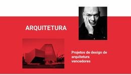 Arquitetura Vencedora - Modelo Joomla Simples