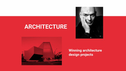 An Exclusive Website Design For Winning Architecture