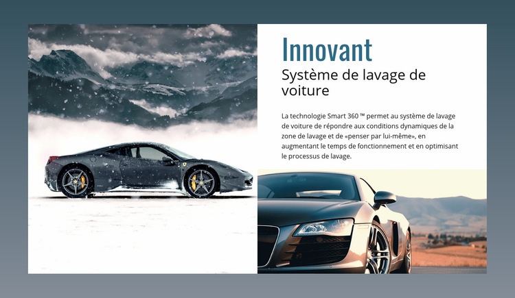 Nettoyez votre voiture en 10 minutes Modèle HTML5