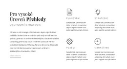 Nadpis, Text A Služby – Zobrazit Funkci Elektronického Obchodu