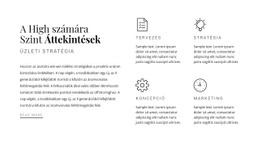 Weboldal Tervezés A Következőhöz: Címsor, Szöveg És Szolgáltatások