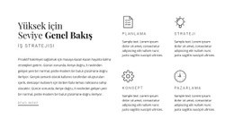 Başlık, Metin Ve Hizmetler - Web Sitesi Şablonları