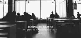 Página De Destino Exclusiva Para Biblioteca Educativa