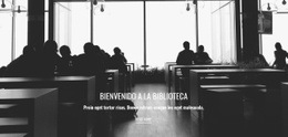 Biblioteca Educativa Plantillas De Sitios Web Receptivos