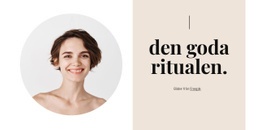 Djuprengöring - Gratis Webbplatsmall