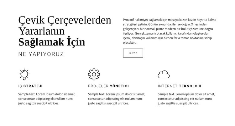 Neden bizi tercih etmelisiniz HTML5 Şablonu