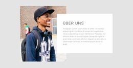 Website-Design Für Über Unser College