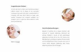 Therapeutische Behandlungen - HTML-Vorlage Für Eine Seite