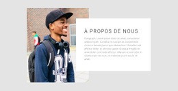 Une Conception De Site Web Exclusive Pour À Propos De Notre Collège