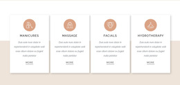 Treatments List - Beautiful HTML5 Template