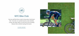 Bike Club - Creative Multipurpose Template