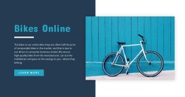 Bikes Online Responsive Site