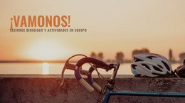 SEO De Página De Destino Para Los Planes Incluyen Ciclismo De Ruta