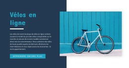 Vélos En Ligne Conception De Sites Web