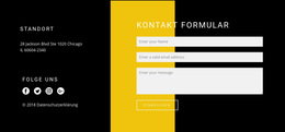 Kontakte Und Kontaktformular – Drag & Drop-WordPress-Theme