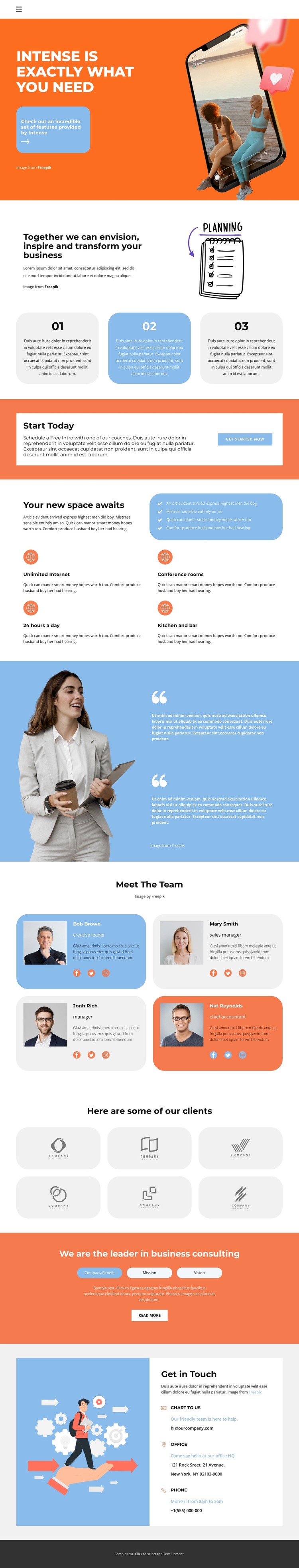 Consultation with lawyers HTML Template