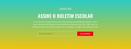 Assine O Boletim Escolar - Free HTML Website Builder