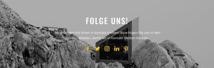 Registriere dich für unseren Newsletter CSS-Vorlage