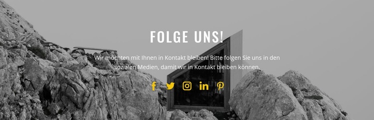 Registriere dich für unseren Newsletter Website design