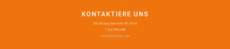 Kontaktinformationen Im Hintergrund – Responsives WordPress-Theme