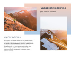 Al Planificar Caminatas En Grupo - Tema Creativo Multipropósito De WordPress