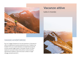 Quando Si Pianificano Escursioni Di Gruppo - Modello Di Pagina Di Destinazione