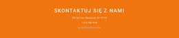 Ekskluzywny Szablon HTML5 Dla Informacje Kontaktowe W Tle