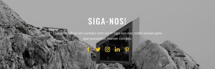 Inscreva-se no nosso boletim Modelo de uma página