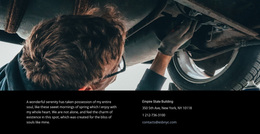 Most Creative Web Page Design For Car Repair Services Contacts