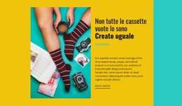 Creatività Nelle Cose Semplici - HTML Layout Builder