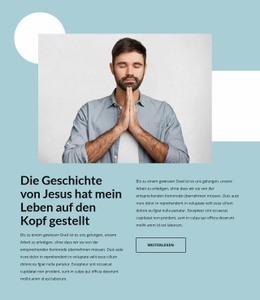 Fantastischer Website-Builder Für Die Christliche Kirche