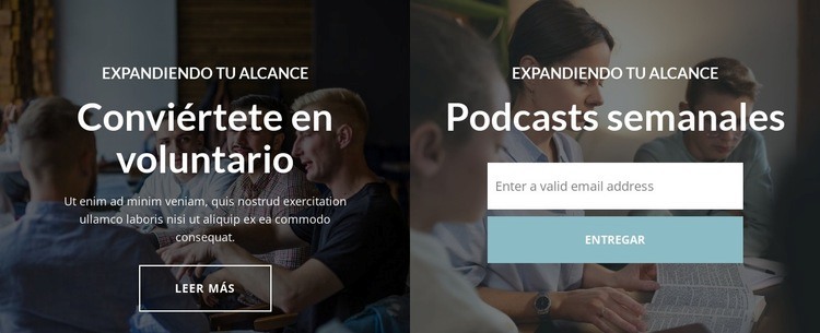 Tener una conversación con Dios Diseño de páginas web