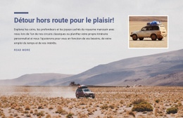 Aventures Hors Route Dans Le Désert - Inspiration Pour La Conception De Sites Web