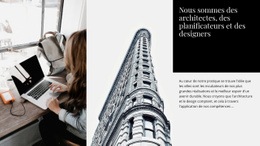 Architectes Et Designers – Thème WordPress Facile À Utiliser