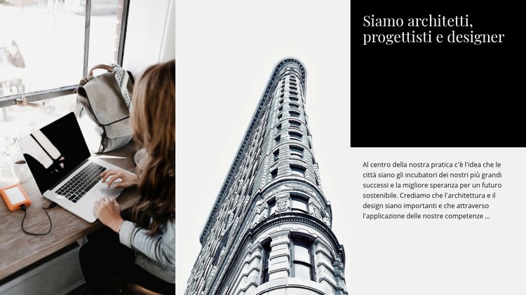 Architetti e designer Modello CSS