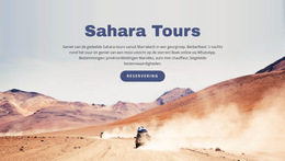 Reizen Door De Sahara - Details Van Bootstrapvariaties