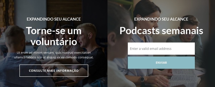 Tenha uma conversa com Deus Template Joomla