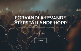 Förvandla Live, Återställa Hoppet - Målsidesmall